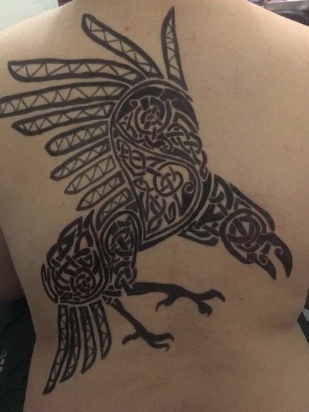 Celtic Raven Tattoo
