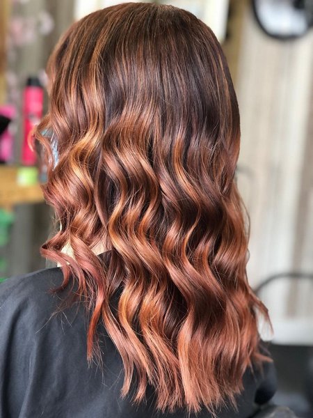 Chestnut Auburn Hair Color