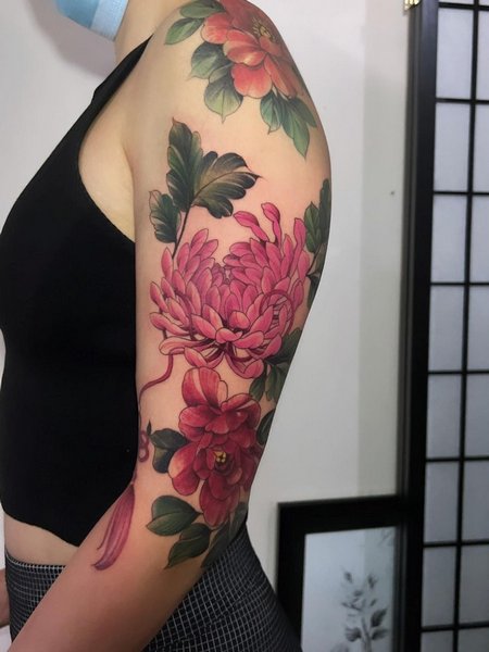 Chrysanthemum Tattoos