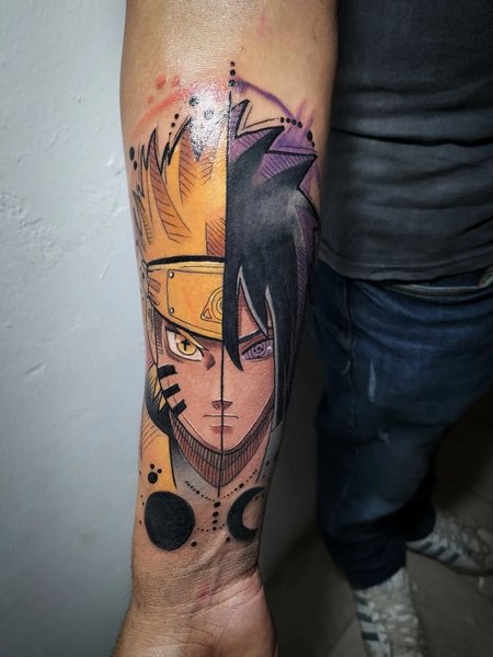 Cool Anime Tattoo