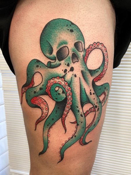 Cool Octopus Tattoo