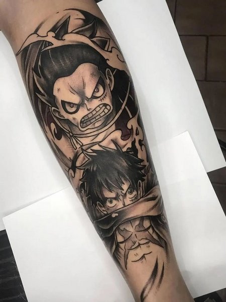 Demon Slayer Anime Tattoo