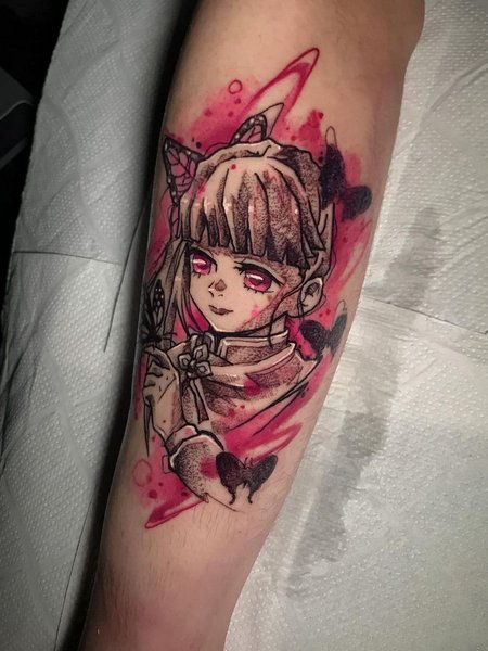 Demon Slayer Kanao Tsuyuri Tattoo