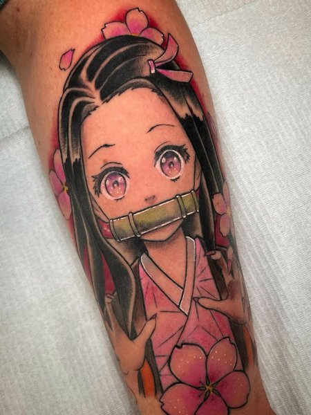 Demon Slayer Nezuko Tattoo