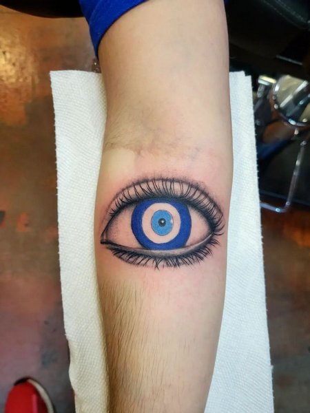 Evil Eye Tattoo For Men