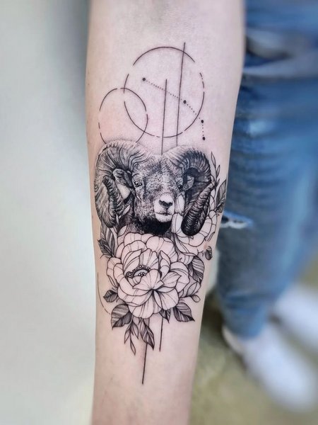 30 Best Aries Tattoo Design Ideas For 2022 - Tattoo Pro