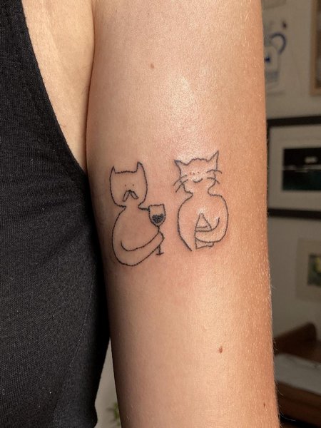 Funny Cat Tattoos