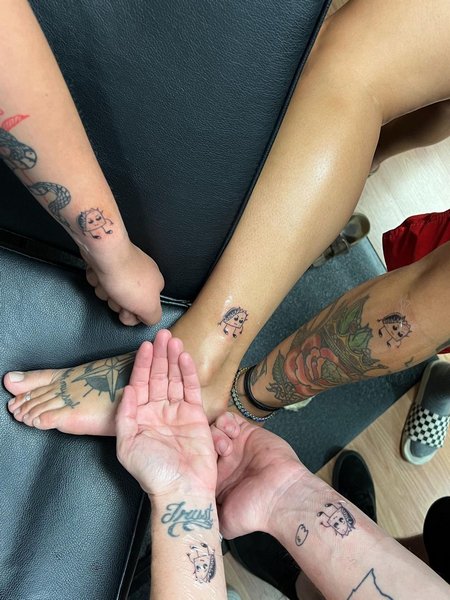 Funny Friend Tattoos