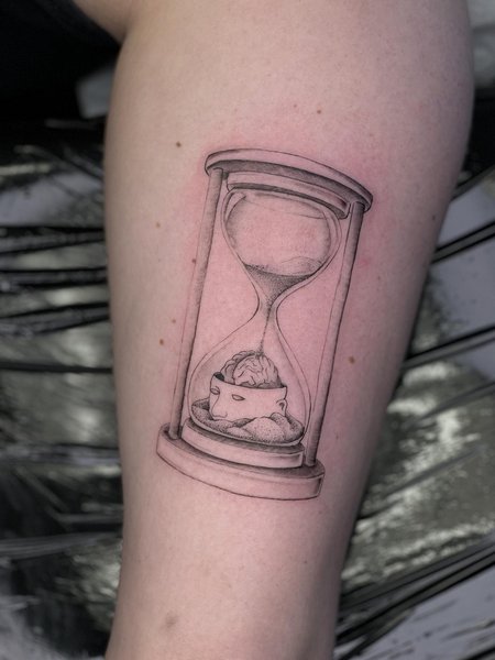 Hourglass Tattoo Drawing