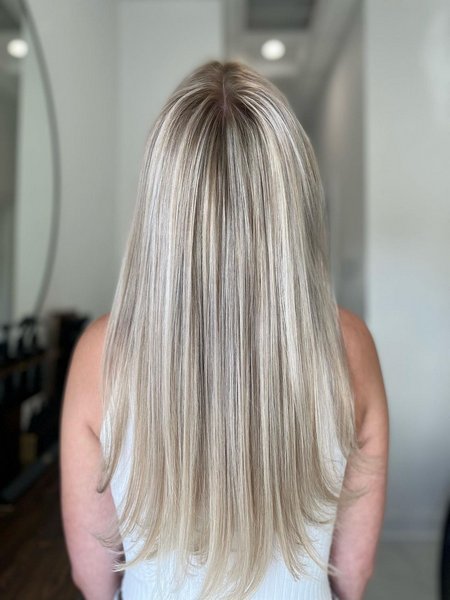 Icy Blonde Hair