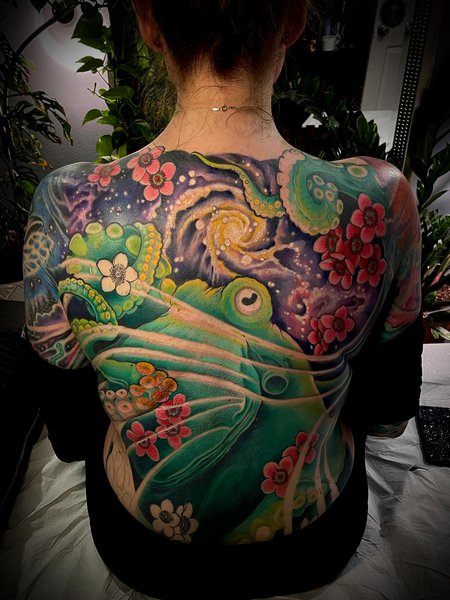 Japanese Octopus Tattoo