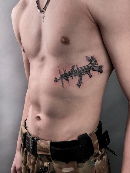 Machine Gun Tattoos
