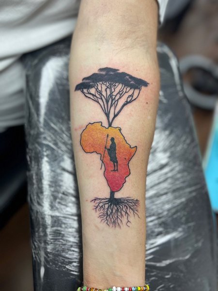 Meaningful Africa Tattoo