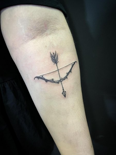 Sagittarius Tattoo On Arm