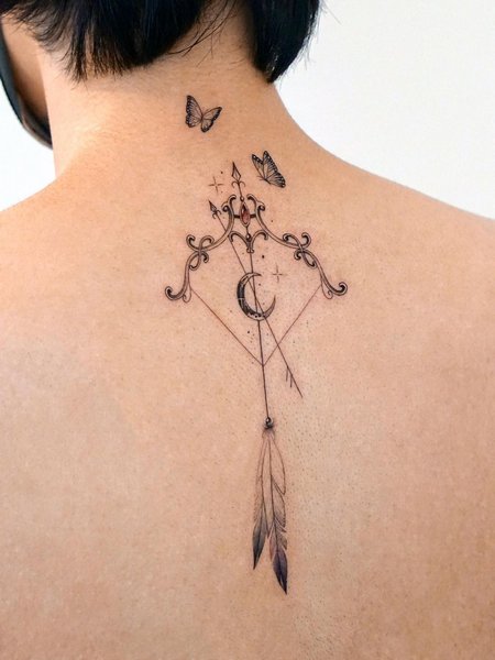 Sagittarius Tattoos For Women