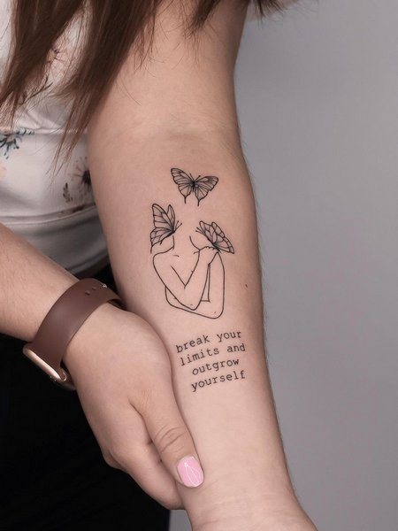 Self Love Quotes Tattoo