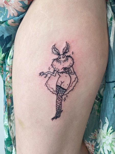 Sexy Mothman Tattoo