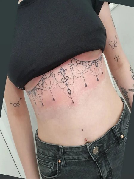 Sexy Underboob Tattoos