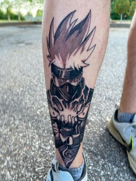 Sharingan Kakashi Tattoo