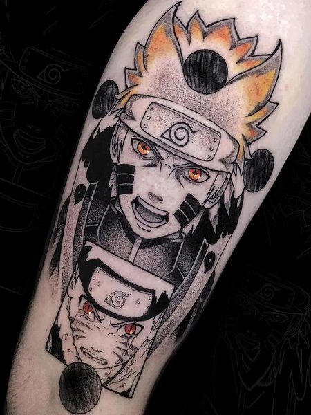 Sharingan Naruto tattoo