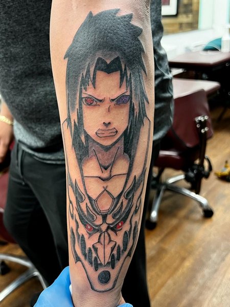 Sharingan Rinnegan Tattoo