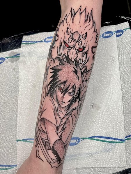 Sharingan Sasuke Tattoo