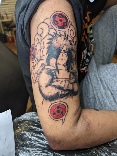 Sharingan Uchiha Tattoo