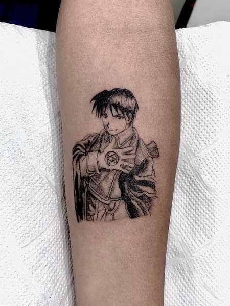 Simple Anime Tatto