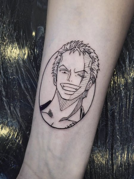 Small Anime Tattoo