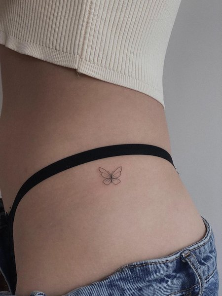 Small Hip Tattoo