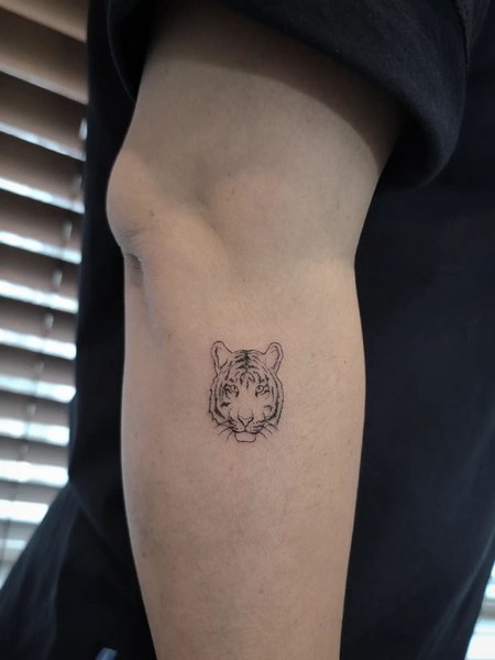 Small Tiger Tattoo