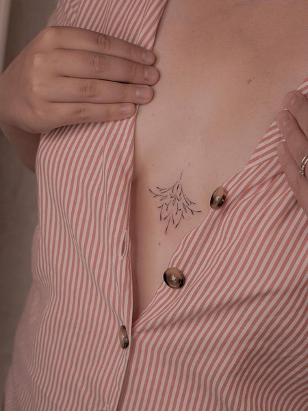 Small Underboob Tattoos