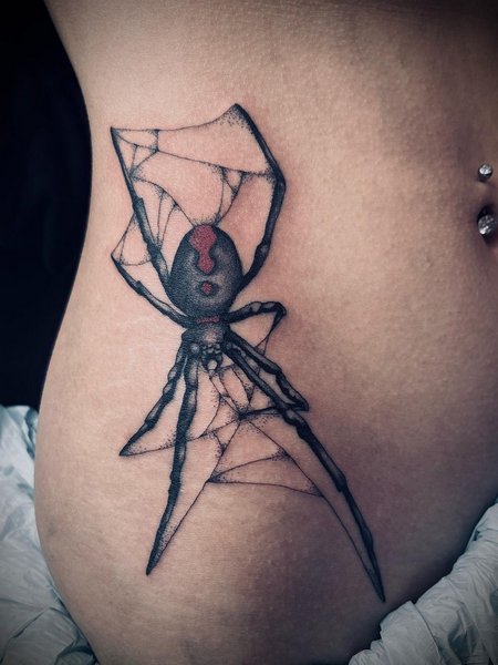 Spider Tattoo For Women