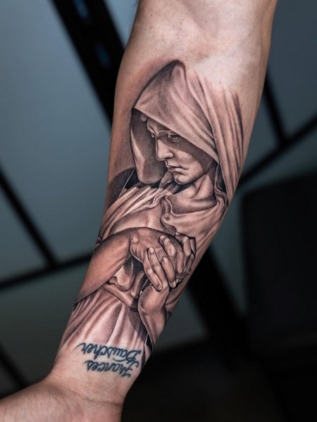 Tattoos Of Virgin Mary