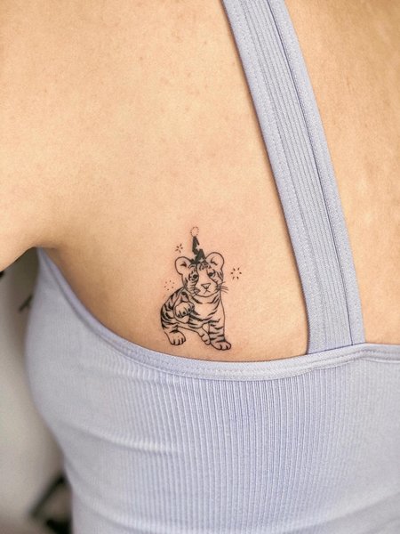 Tiger Cub Tattoo