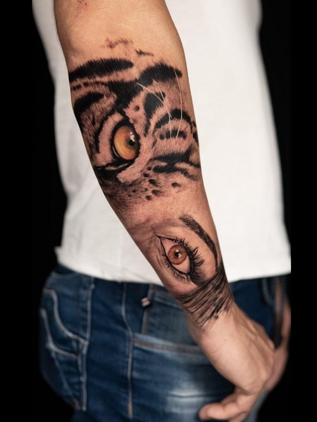 Tiger Eye Tattoo