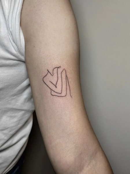 Tiny Self Love Tattoo
