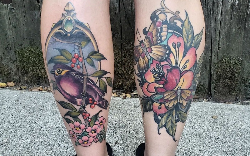 Calf Tattoos