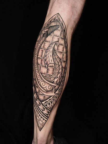 Celtic Calf Tattoo