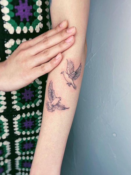 Dove Tattoos For Women