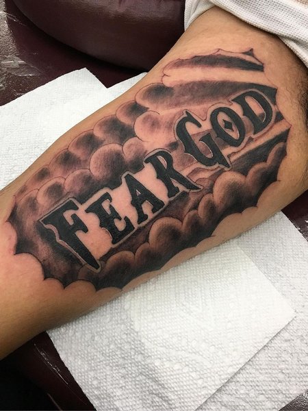 12 Best Fear God Tattoos For Men And Women - Tattoo Pro