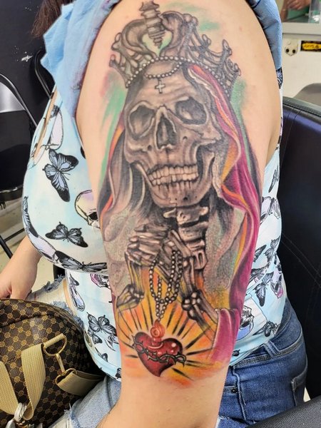 La Santa Muerte Tattoo