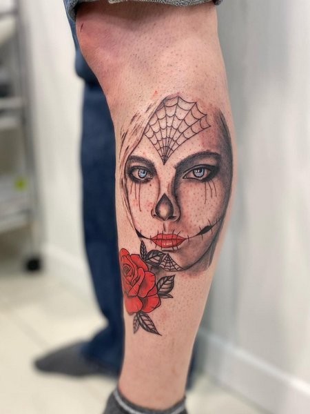 La Santa Muerte Tattoos