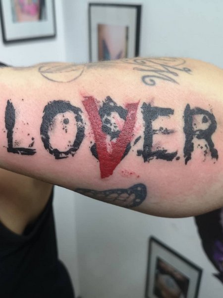 Lover Loser Tattoo Designs