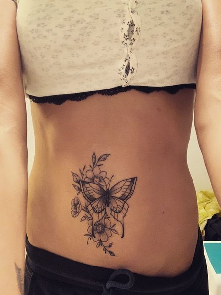 Lower Stomach Tattoos