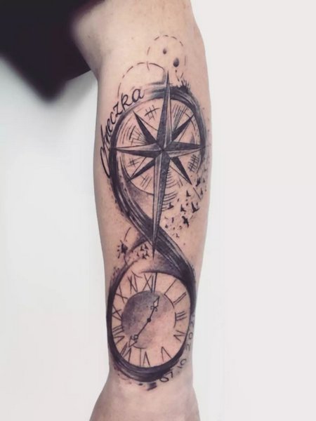 Meaningful Compass Tattoo