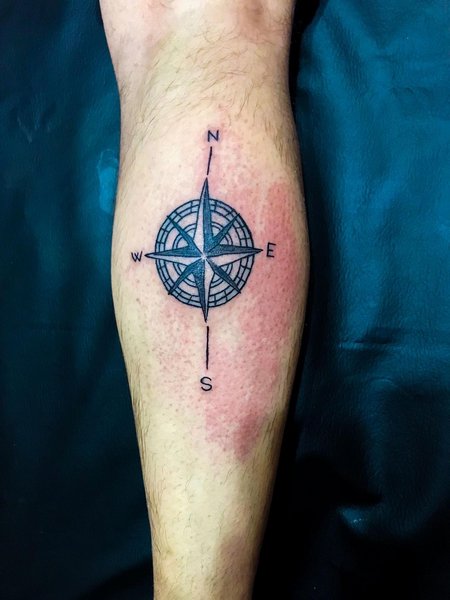 Nautical Compass Tattoo