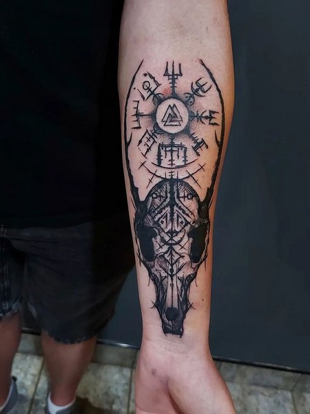 Norse Compass Tattoo