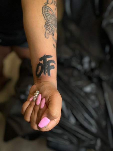 Otf Wrist Tattoo