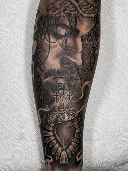 Sacred Heart Of Jesus Tattoo